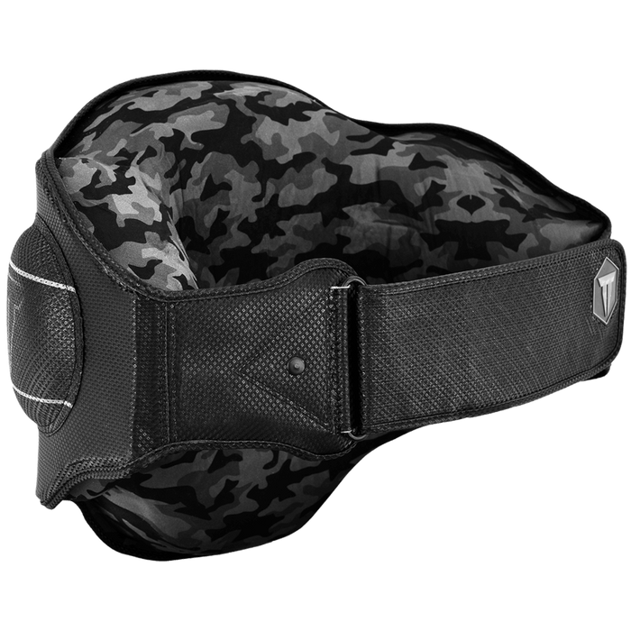 Supreme Series Buddha Belly Pad. Camo interior with adjustable back strap.