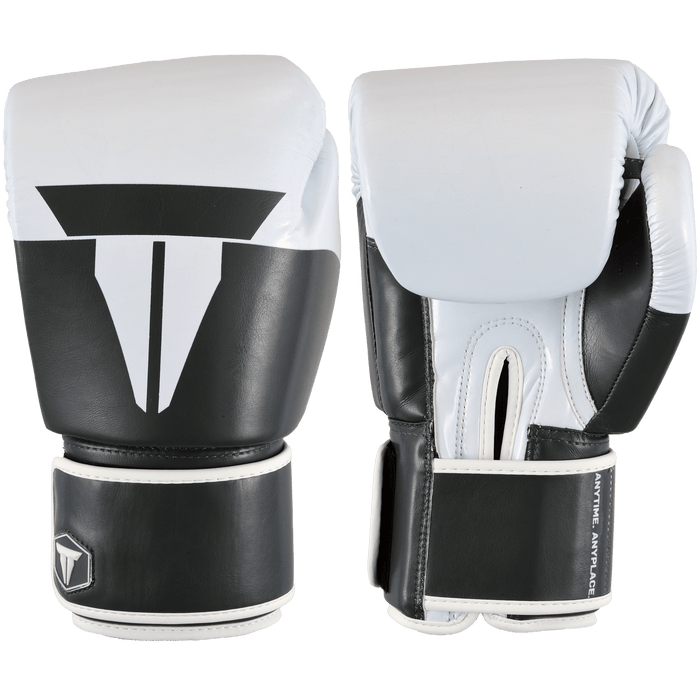 Freedom Fighter Boxing Gloves | Grey White | Throwdown
